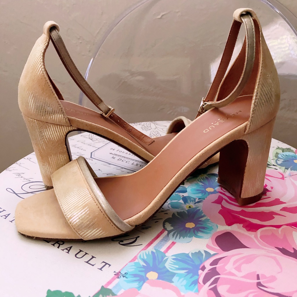 Heyraud Paris Strappy Heels